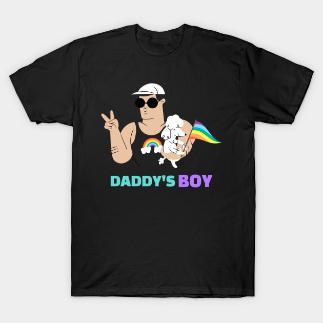 Daddy's Boy T-Shirt by GayBoy Shop